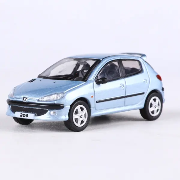 Shadow 1:64 Peugeot 206 Alloy Model Car - Image 3