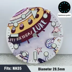 Men's Watch Dial NH35Nh36 Luminous Sterile Model 230 S8627eb92dad842cfa0dad1d7d5226042S