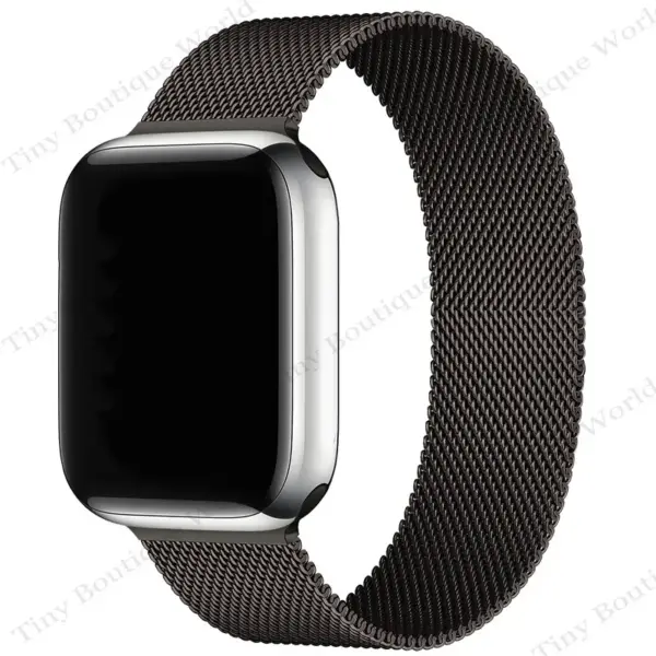 Magnetic Milanese Loop Strap for Apple Watch - Image 7