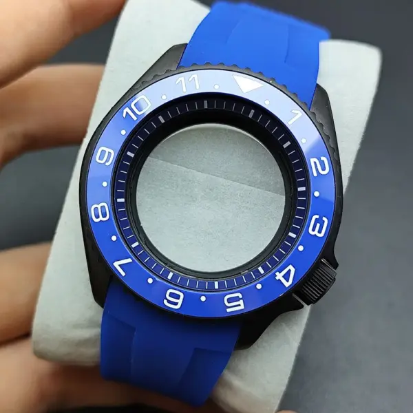 42mm NH35 Stainless Steel Watch Case with Sapphire Glass - Image 30