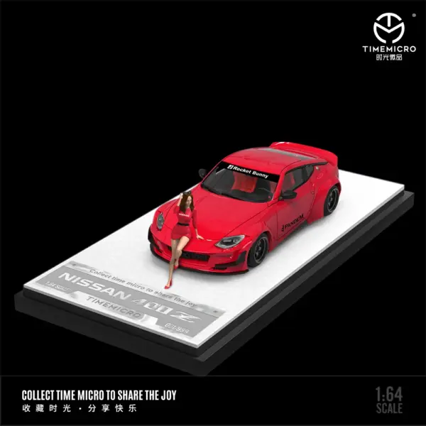 TimeMicro 1:64 JDM 400Z Alloy Car Model Collection - Image 2