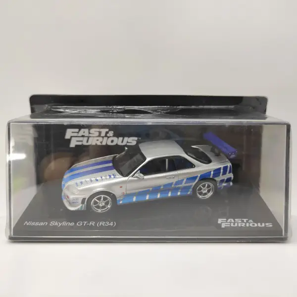 IXO 1:43 Nissan Skyline GT-R R34 Diecast Model - Image 7