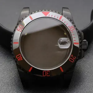 GMT 40.5mm Bidirectional Sapphire Watch Case for NH34/NH35 157 S86a84cee4f554dc89c0816ea66efc92dJ