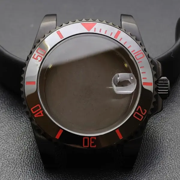 GMT 40.5MM Bidirectional Sapphire Watch Case for NH34 NH35 - Image 79