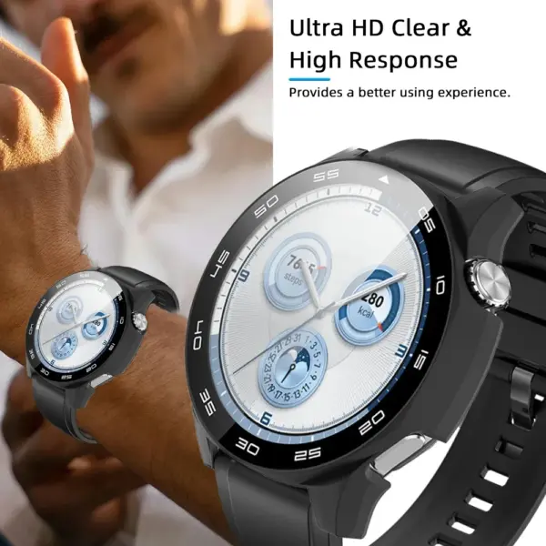 Huawei Watch GT 5 46mm Tempered Glass Case - Image 5