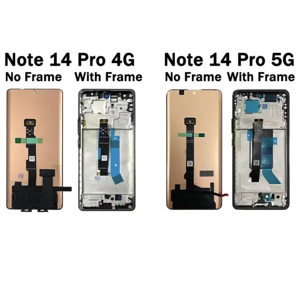 6.67 inches AMOLED Display for Xiaomi Redmi Note 14 Pro - Image 5