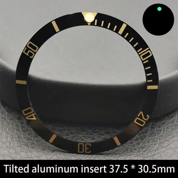 37.5mm Tilt Ceramic Aluminum Watch Bezel Insert - Image 6