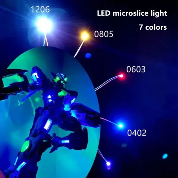 Colorful LED Patch Light Set for Building Models - Image 4