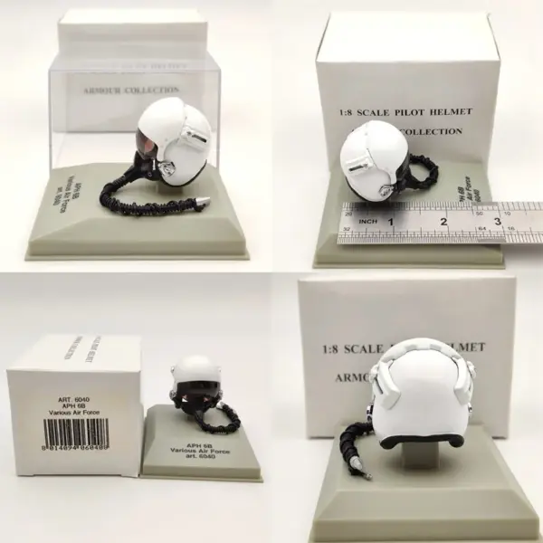 Pilot Helmet 1/8 Scale Diecast Model for Collectors - Image 8