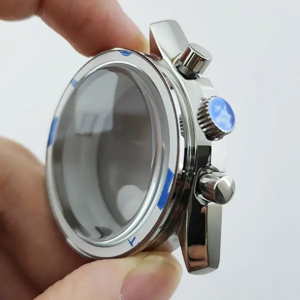 Men's Stainless Steel Watch Case for VK63 Movement - Image 5