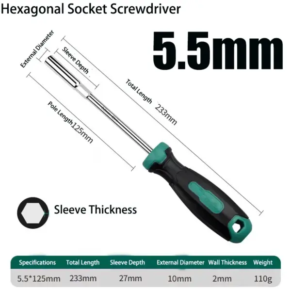 Multifunctional Hex Socket Screwdriver Set for Repair - Image 18