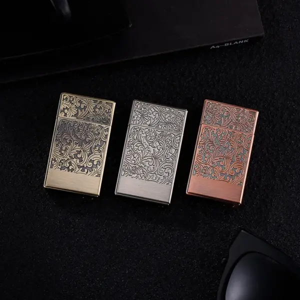 Windproof Metal Cigar Lighter Jet Torch for Men - Image 2