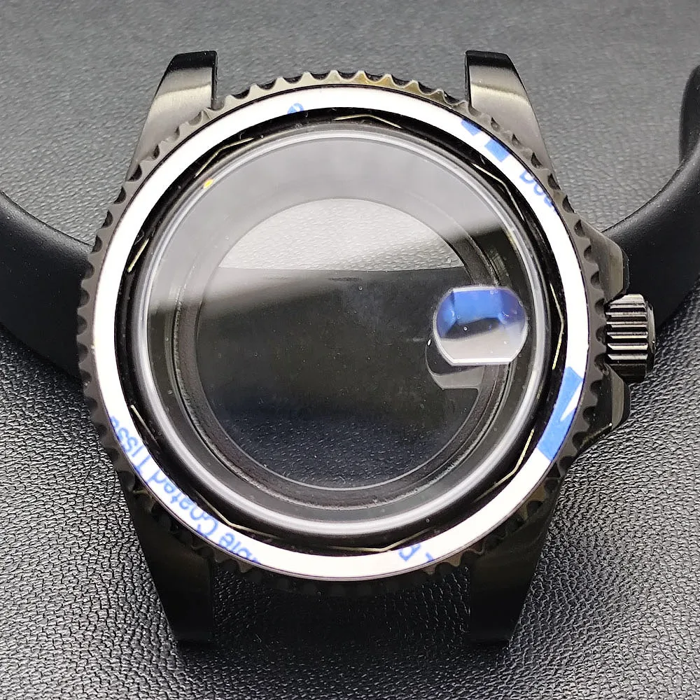 GMT 40.5mm Bidirectional Sapphire Watch Case for NH34/NH35 33 GMT 40.5mm Bidirectional Sapphire Watch Case for NH34/NH35 - Image 33