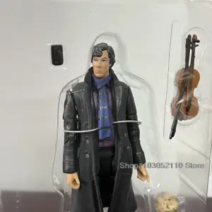 Holmes 221B Sherlock Action Figure Toy Collection 10 S87ac539b147a4de1bca1e8a2b6c1c9bbk