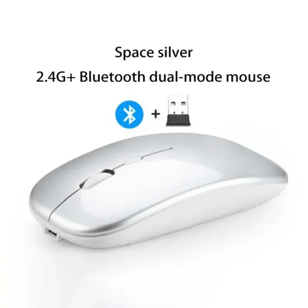 DIXSG Bluetooth Rechargeable Dual Mode Mouse for Laptop and iPad - Image 10