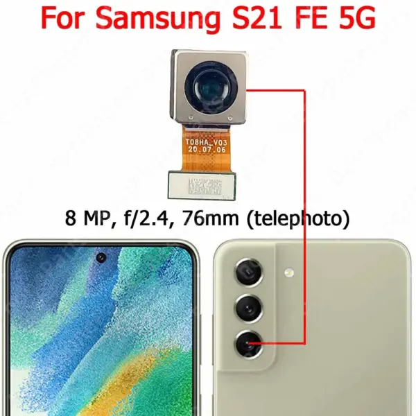 Samsung Galaxy S21 FE S21 Ultra Rear Camera Module - Image 10