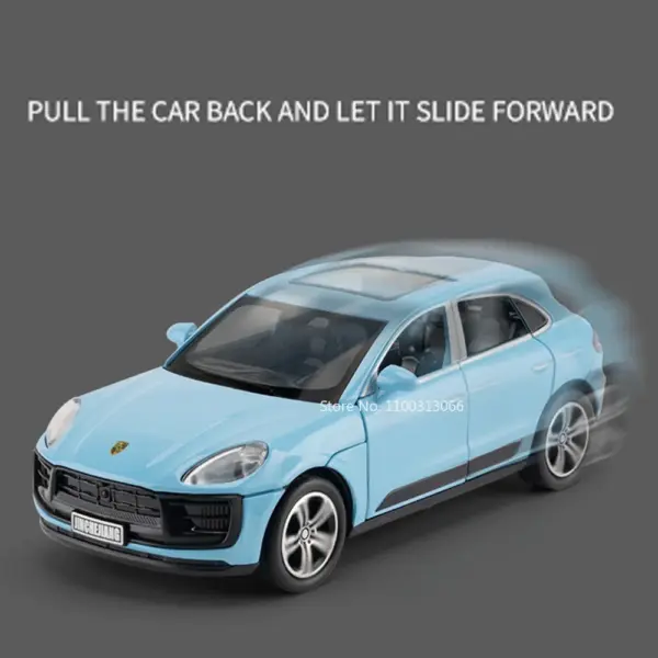 1:32 Scale Macan Panamera Alloy Diecast Car Model - Image 4