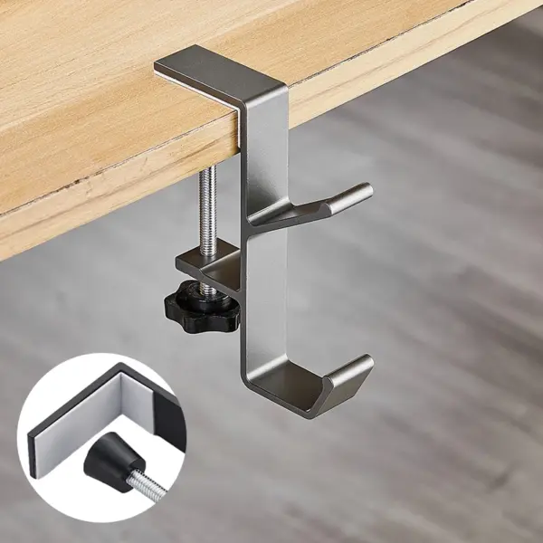 Adjustable Desk Edge Hook for Gaming and Office - Image 8