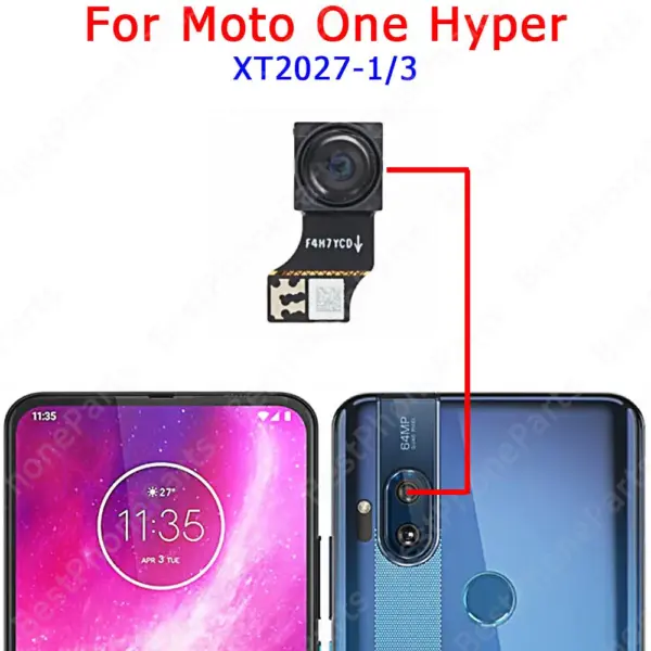 Motorola Moto One Series Rear Camera Module Replacement - Image 9