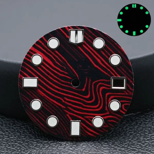 28.5MM Luminous Watch Dial for NH35/36 Movements - Image 3