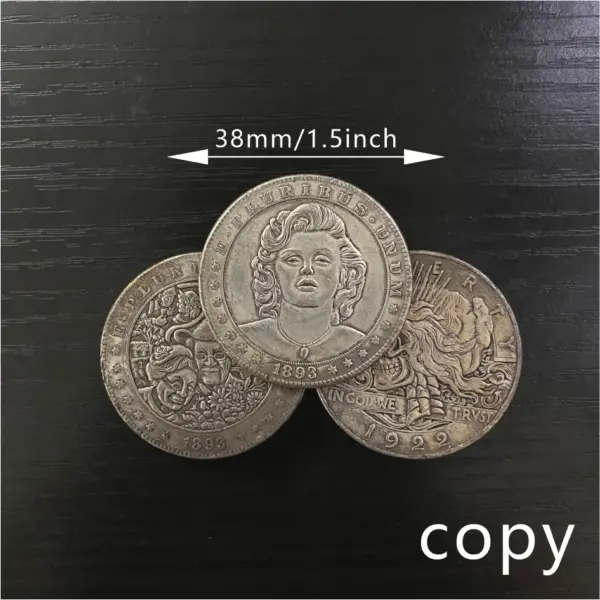 Replica US 8 Coin Set with Vintage Designs - Image 5