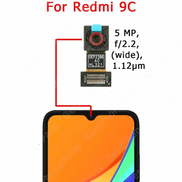 Xiaomi Redmi 9A 9C 9T Front Camera Module - Image 6