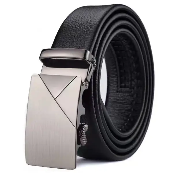 Luxury Men’s Business Belt with Metal Buckle - Image 4
