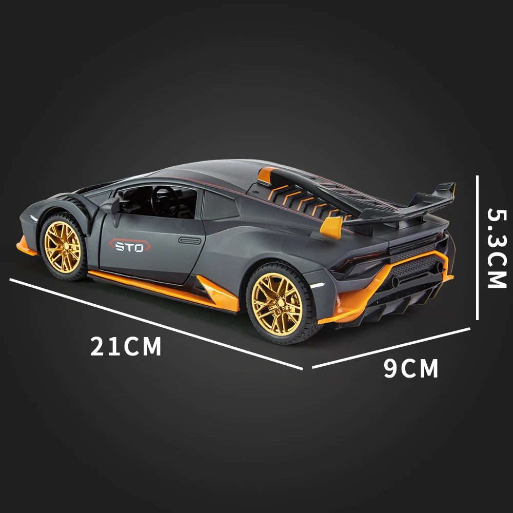 1:24 Lamborghini Huracan STO Diecast Model 5 1:24 Lamborghini Huracan STO Diecast Model - Image 5