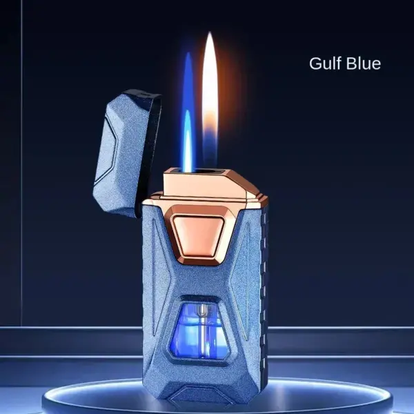 Voice Control Metal Windproof Cigar Lighter Jet Torch - Image 15