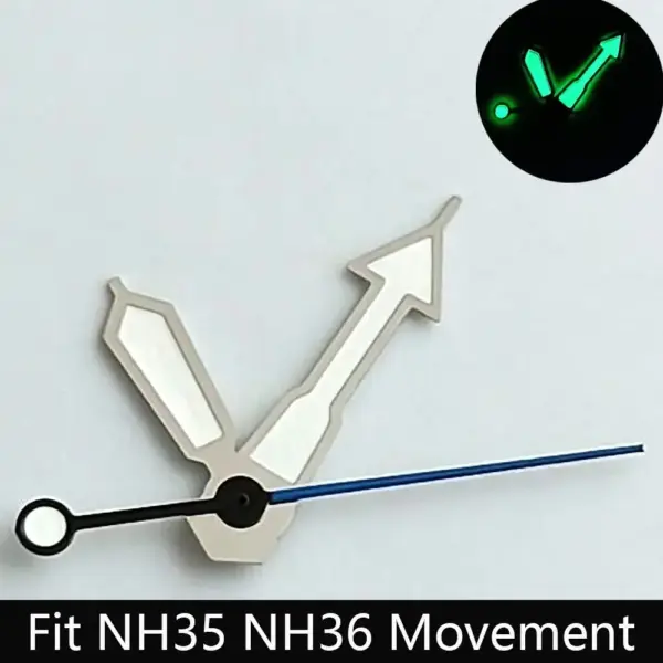 28.5mm Green/Black Dual Calendar Watch Dial for NH36 - Image 20