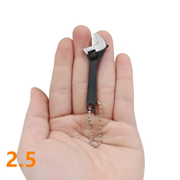 Mini 2.5/4 Inch Adjustable Open-End Spanner Tool Set - Image 4