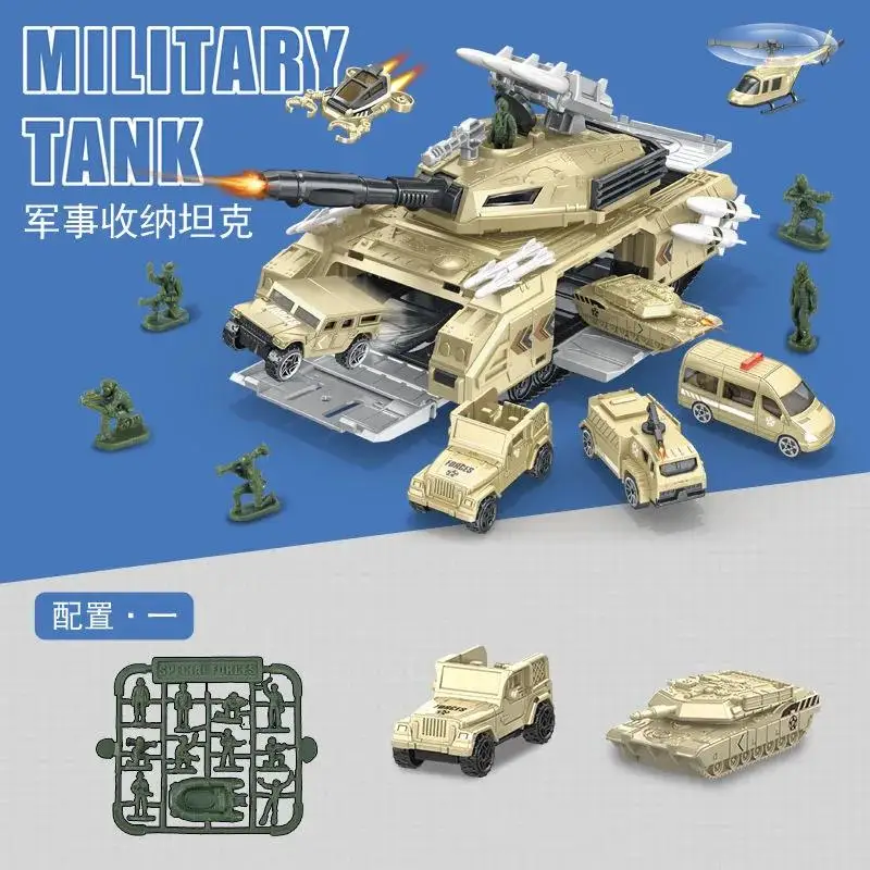 Military Base Tank Toy Set for Kids 9 Military Base Tank Toy Set for Kids - Image 9