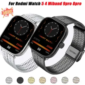 Stainless Steel Band for Xiaomi Mi Band 9