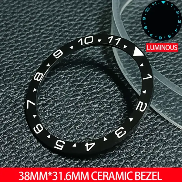 38mm Ceramic Bezel Insert for Dwayne Campbell Watch - Image 21