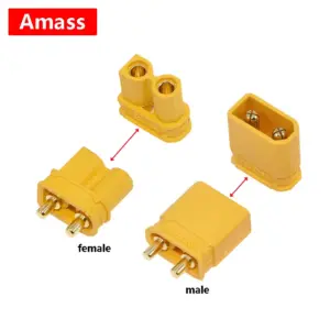 2-10pcs XT30UPB-F/M Connectors for RC Models