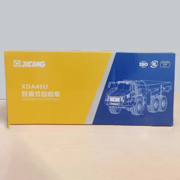1:35 Scale XCMG XDA45U Dump Truck Model - Image 5