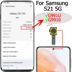 Original Front Camera Module for Samsung Galaxy S20 Series 20 S89390d25fd6c418c8bedaedd24cf929aO 2