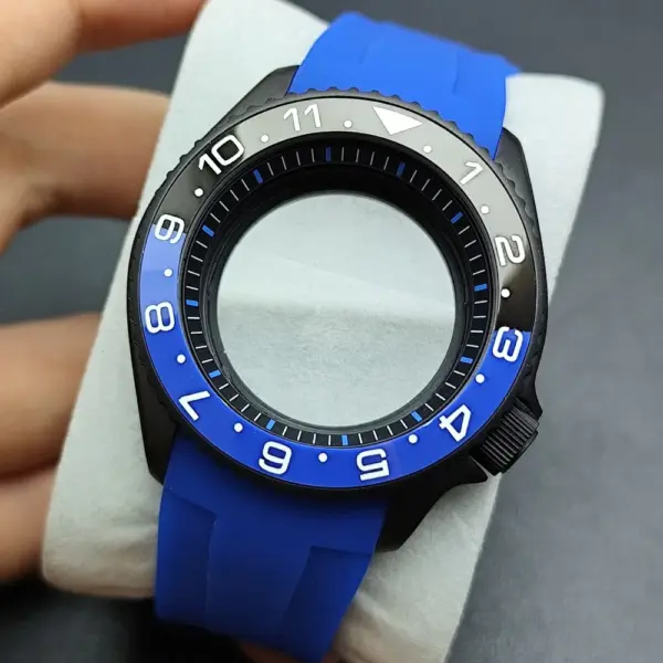 42mm NH35 Stainless Steel Watch Case with Sapphire Glass - Image 33