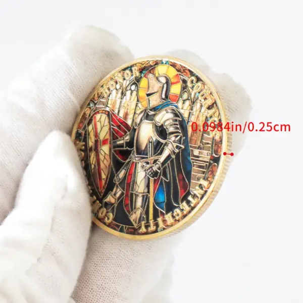 Guardian Angel Gold Plated Coin Collector's Keepsake - Image 6