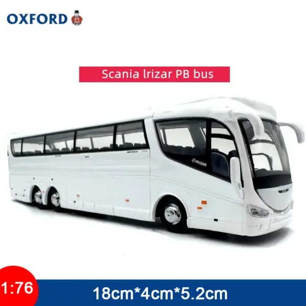 Oxford 1/76 Diecast Double-Decker Bus Model - Image 3