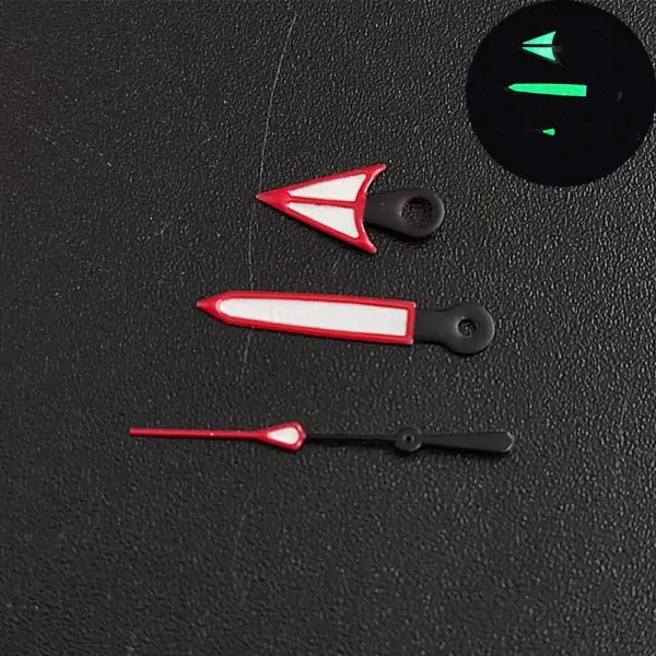Green Super Luminous Watch Hands for NH 35 NH36 Movements - Image 3