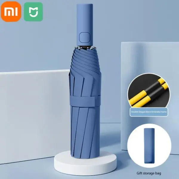 Xiaomi 24 Bone Automatic Collapsible Sunshade Umbrella - Image 9