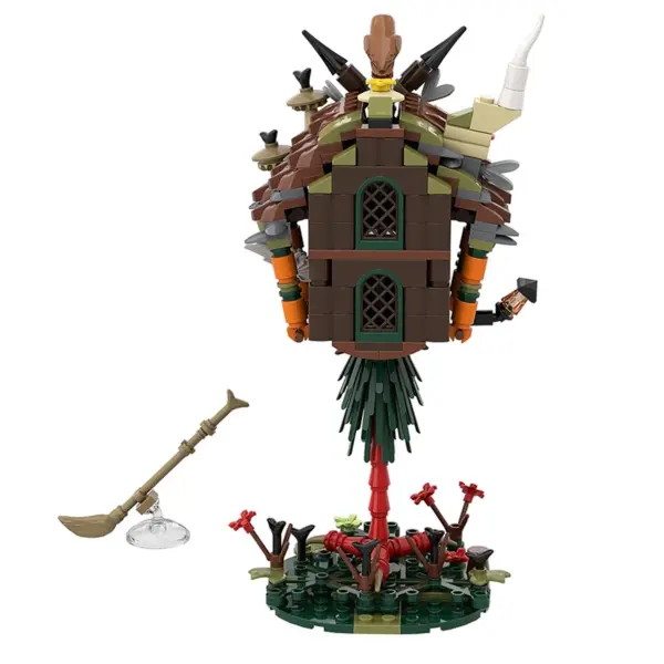 Baba Yaga Hut Building Blocks Model Kit for Adults - Image 5