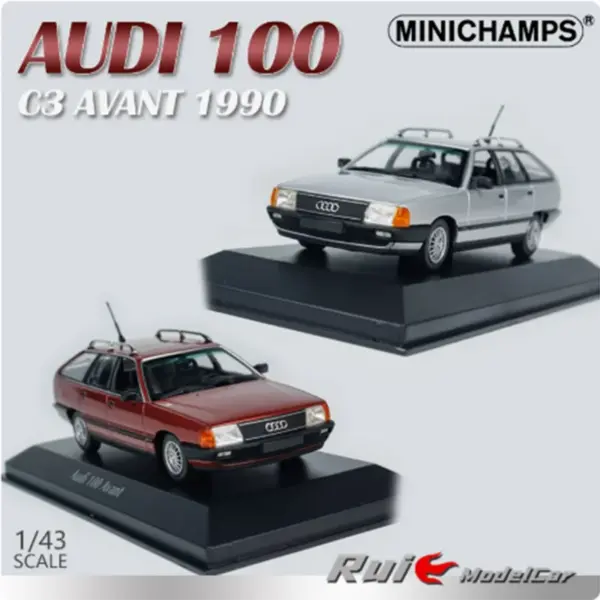 Minichamps 1:43 AUDI 100 C3 AVANT Model Car - Image 5