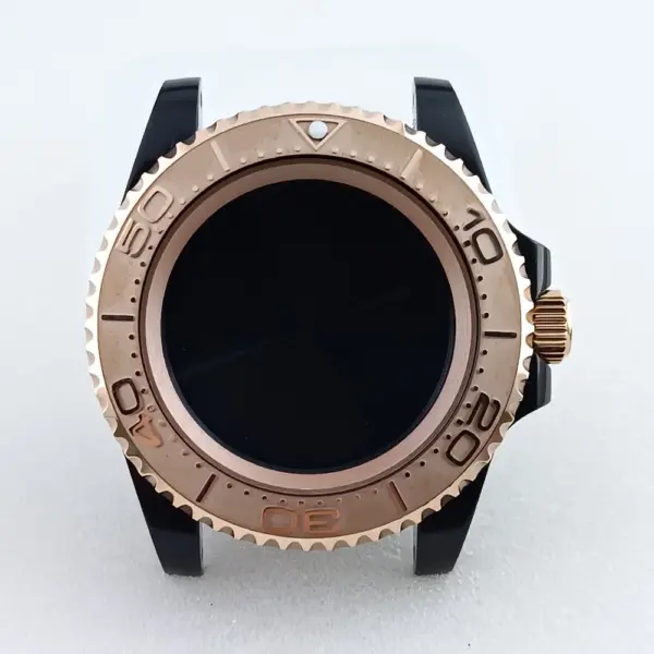 GMT Golden Black Watch Case for NH Series Models - Image 73