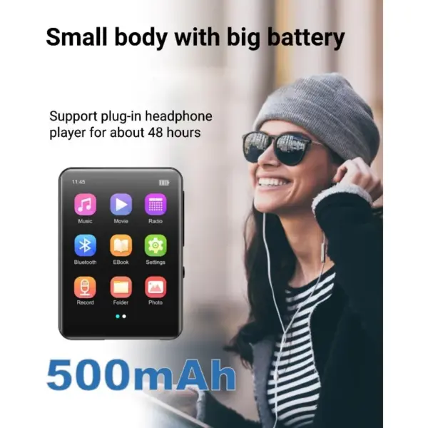 32GB Bluetooth MP3 Player with Touchscreen - Image 4