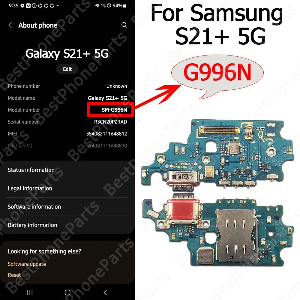 Samsung Galaxy S21 Ultra Charging Port Repair Kit 9 Samsung Galaxy S21 Ultra Charging Port Repair Kit - Image 9