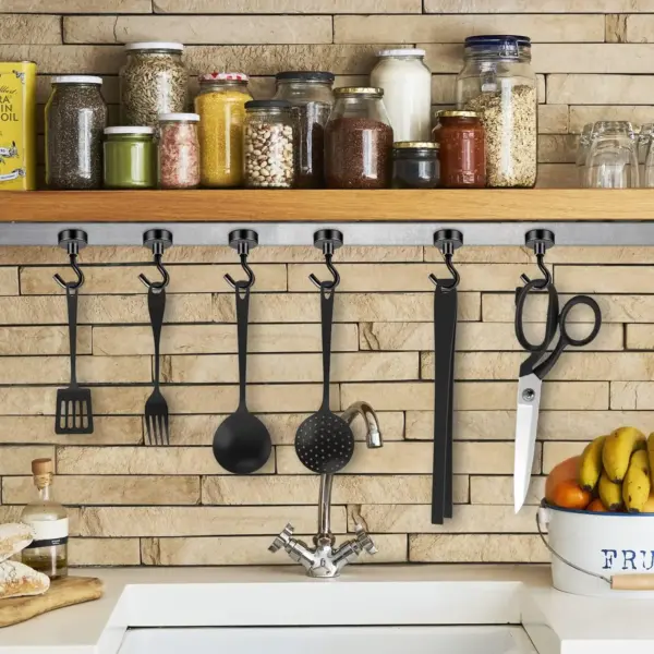Set of 10 Magnetic Hooks for Re refrigerators - Image 4
