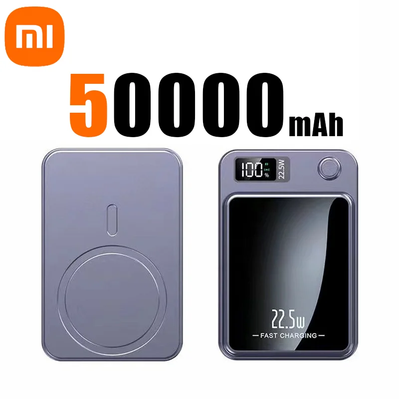 Xiaomi 100000mAh Wireless Magnetic Power Bank Super Fast Charging Ultra Capacity Digital External Battery Power Bank For Iphone 10 Xiaomi 100000mAh Wireless Magnetic Power Bank Super Fast Charging Ultra Capacity Digital External Battery Power Bank For Iphone - Image 10