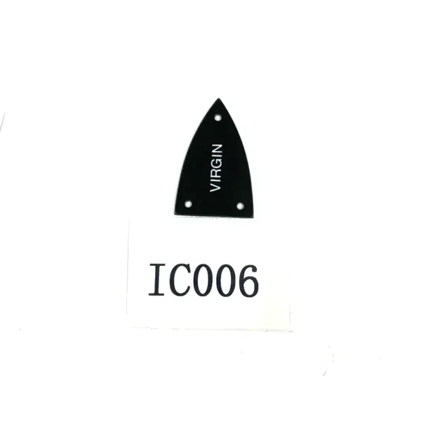 Genuine BcRich Trussrod Cover Black for Guitar - Image 6